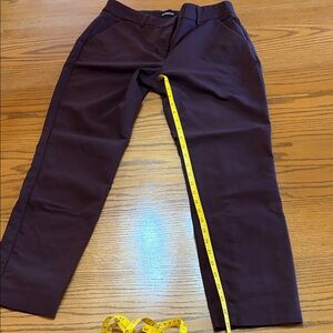 Express Women's Dark Purple Ankle Pants